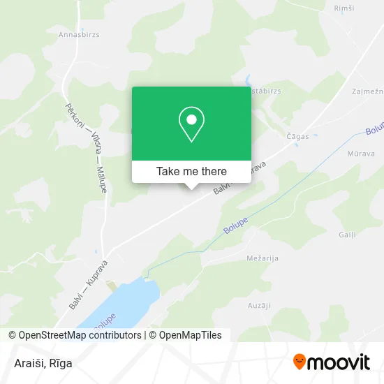 Araiši map