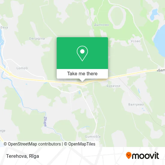Terehova map