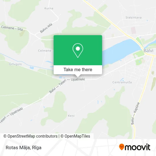 Rotas Māja map