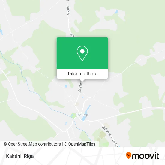 Kaktiņi map