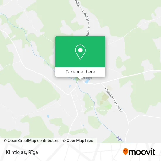 Klintlejas map
