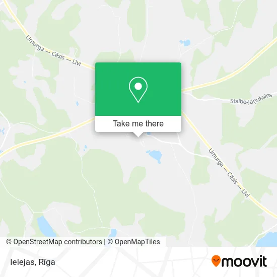 Ielejas map