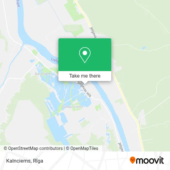 Kalnciems map