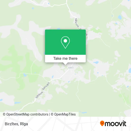Birzītes map