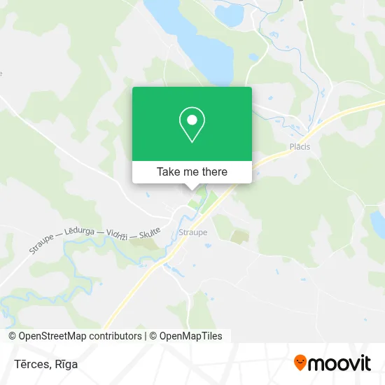 Tērces map