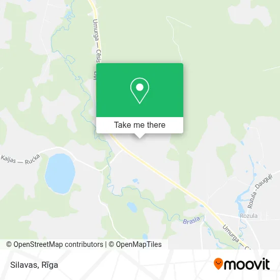 Silavas map