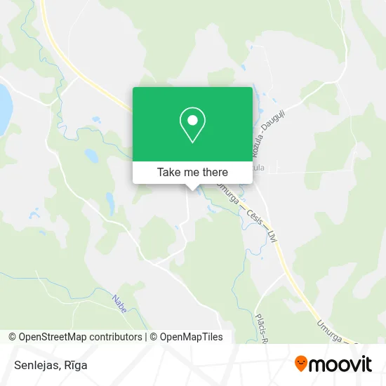 Senlejas map