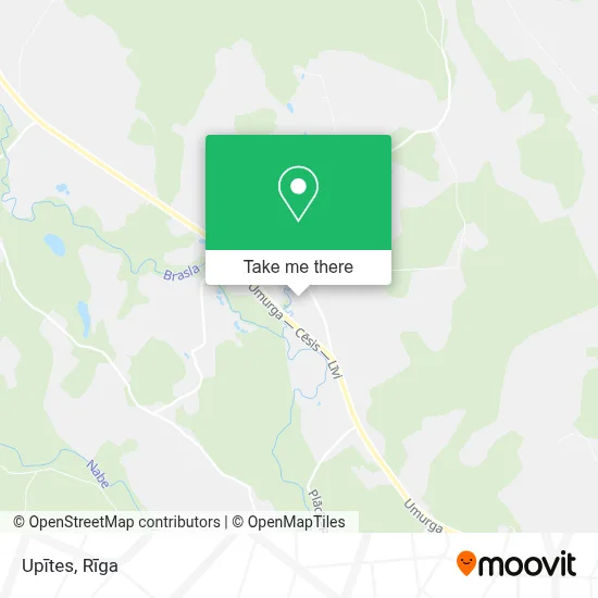 Upītes map
