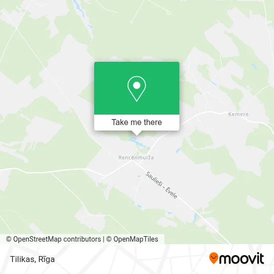 Tilikas map