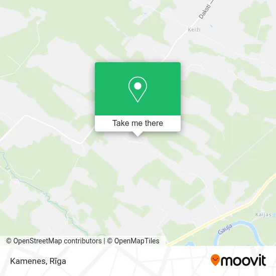 Kamenes map
