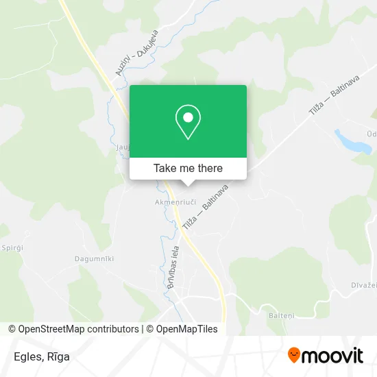 Egles map