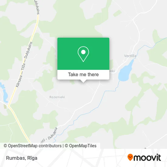 Rumbas map