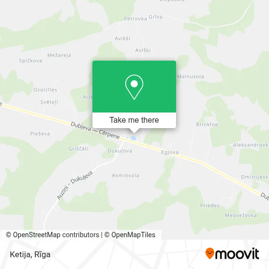 Ketija map