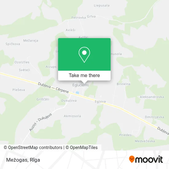 Mežogas map