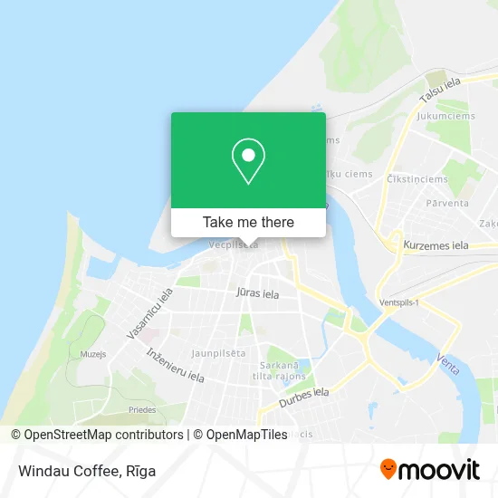 Windau Coffee map