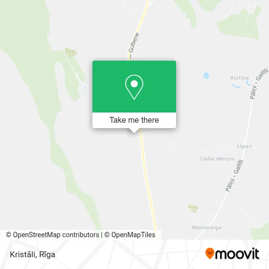 Kristāli map