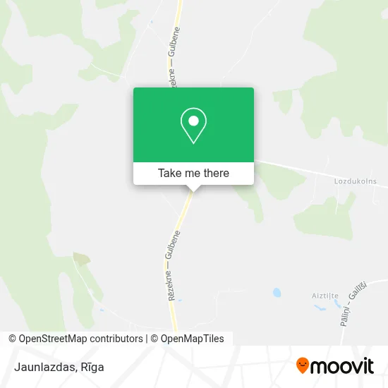 Jaunlazdas map