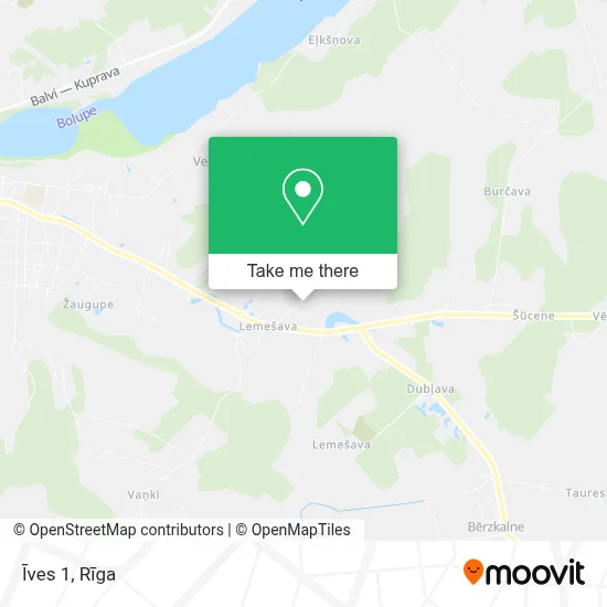 Īves 1 map