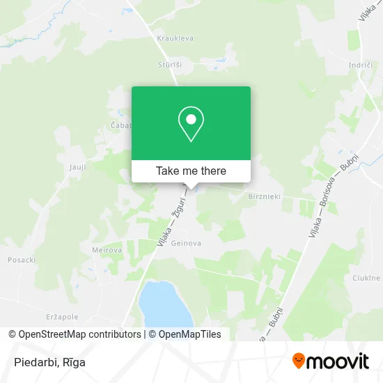 Piedarbi map