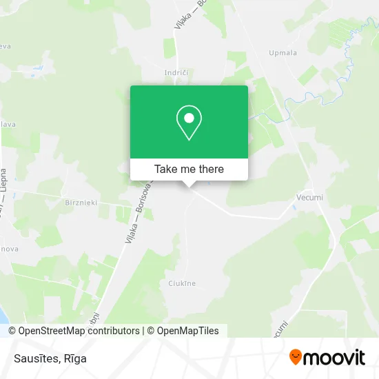 Sausītes map