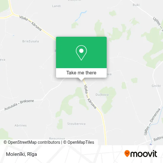 Molenīki map