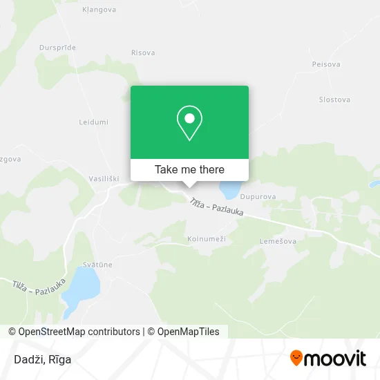 Dadži map