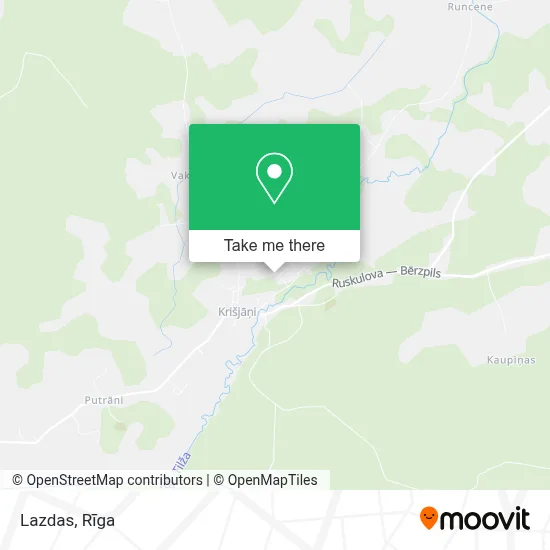 Lazdas map