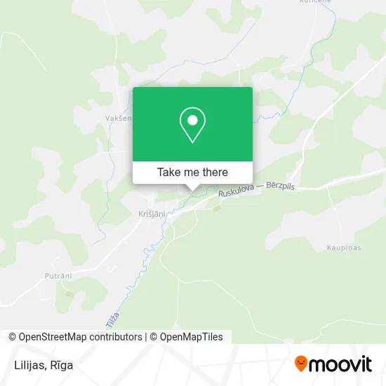 Lilijas map