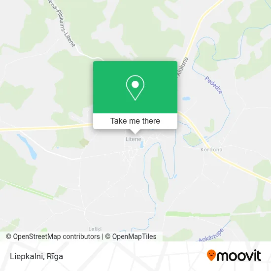 Liepkalni map