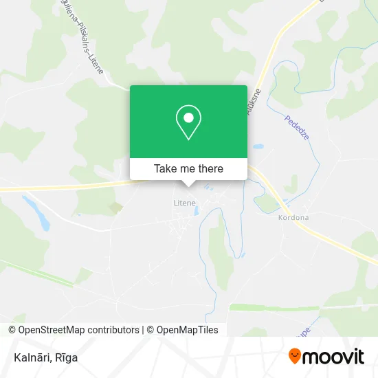 Kalnāri map