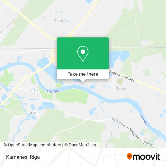 Kamenes map