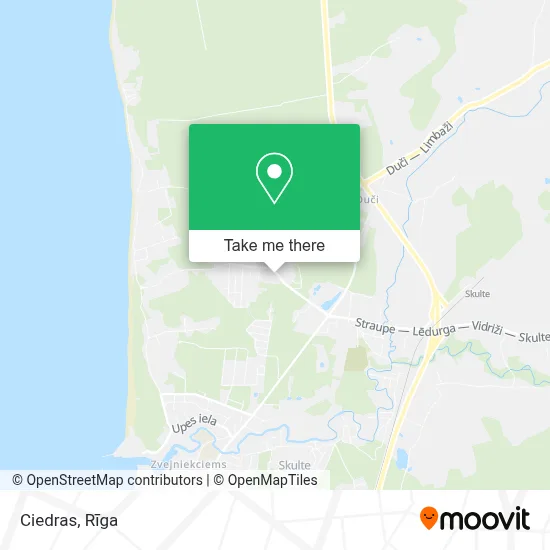 Ciedras map