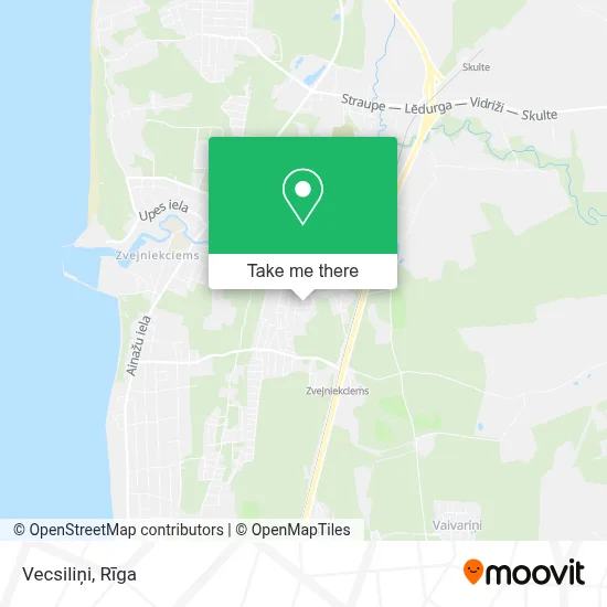 Vecsiliņi map