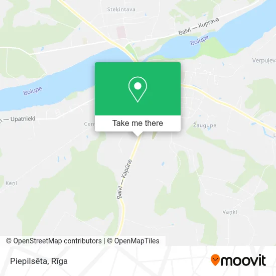 Piepilsēta map