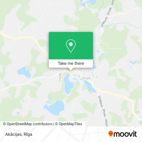 Akācijas map