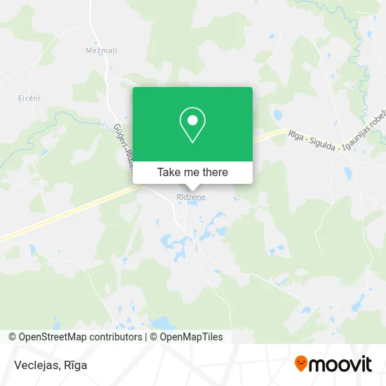 Veclejas map