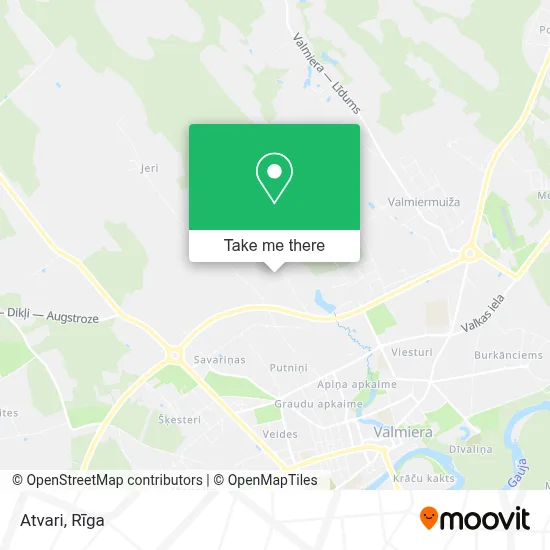 Atvari map