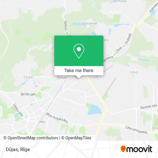 Dūjas map