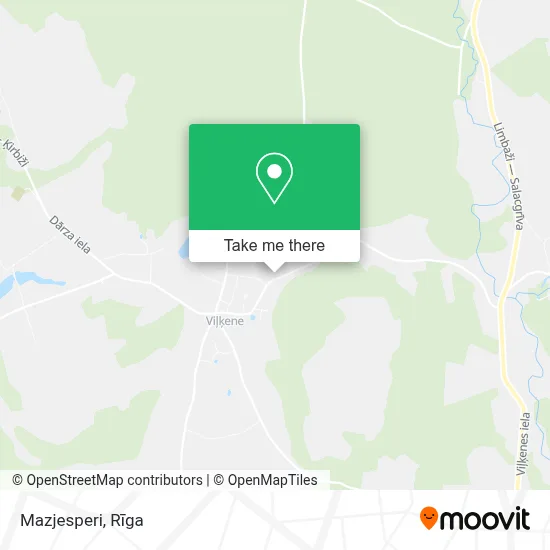 Mazjesperi map