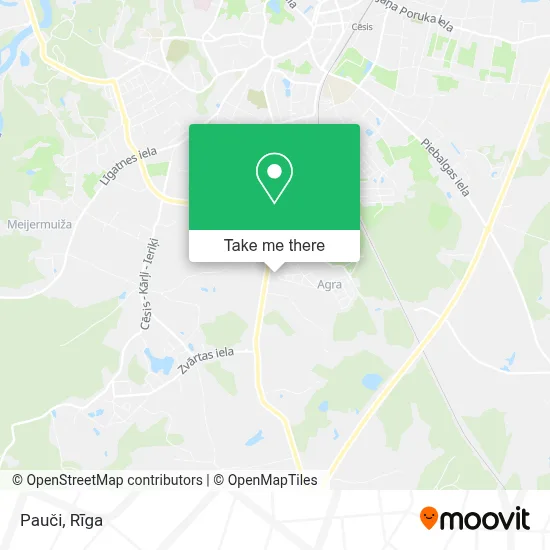 Pauči map