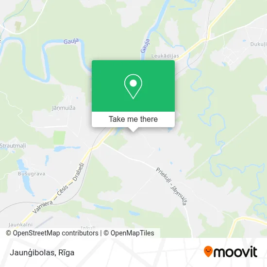 Jaunģibolas map