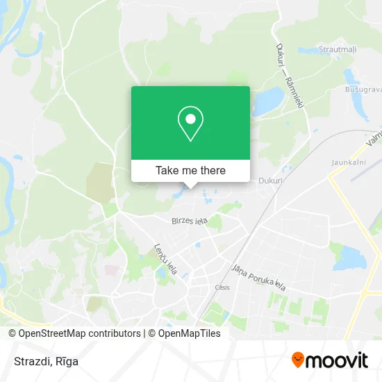 Strazdi map