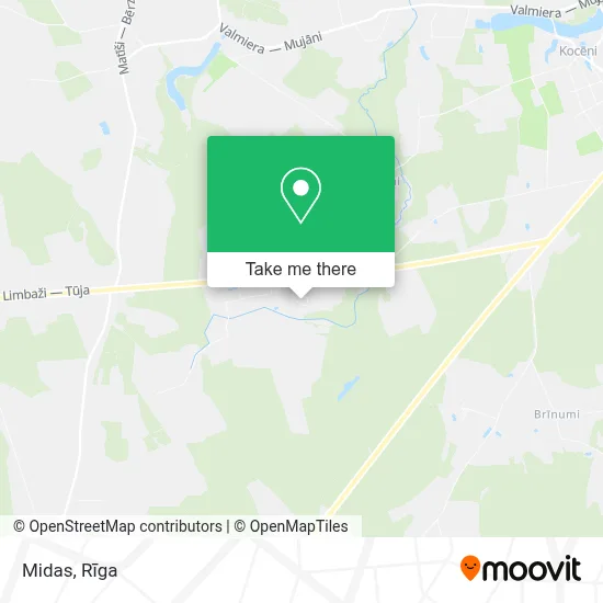 Midas map