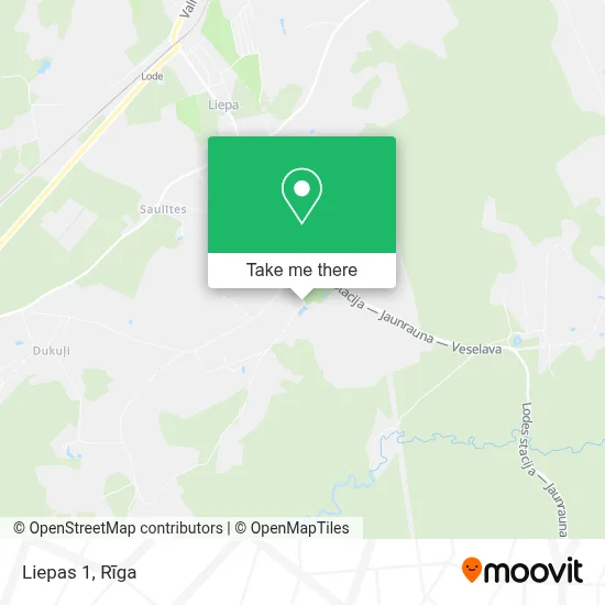 Liepas 1 map