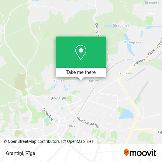Grantiņi map