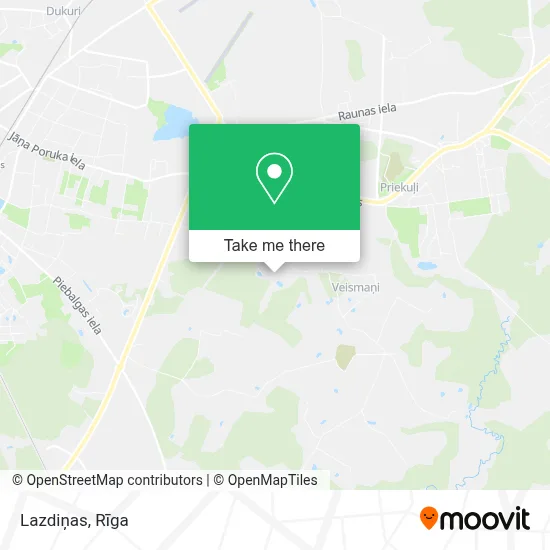 Lazdiņas map