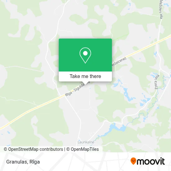 Granulas map