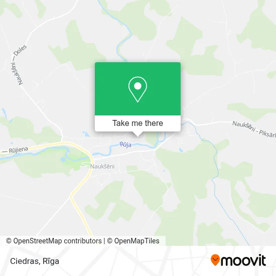 Ciedras map