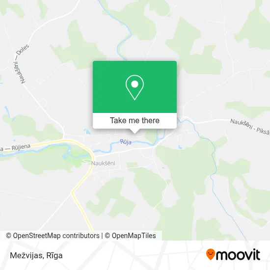 Mežvijas map