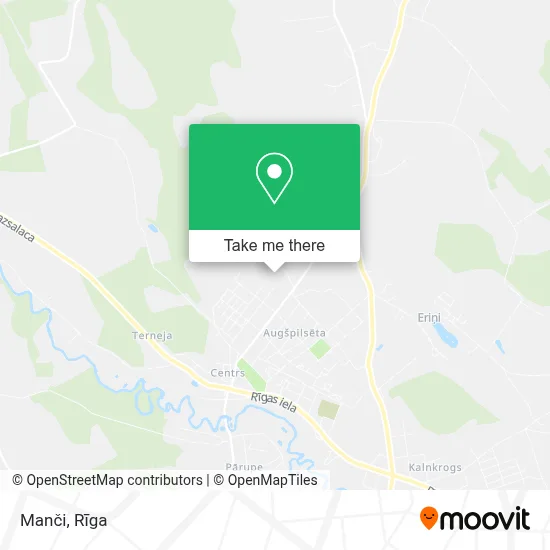 Manči map